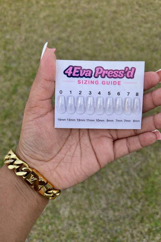 Press-On Nail Size Kit